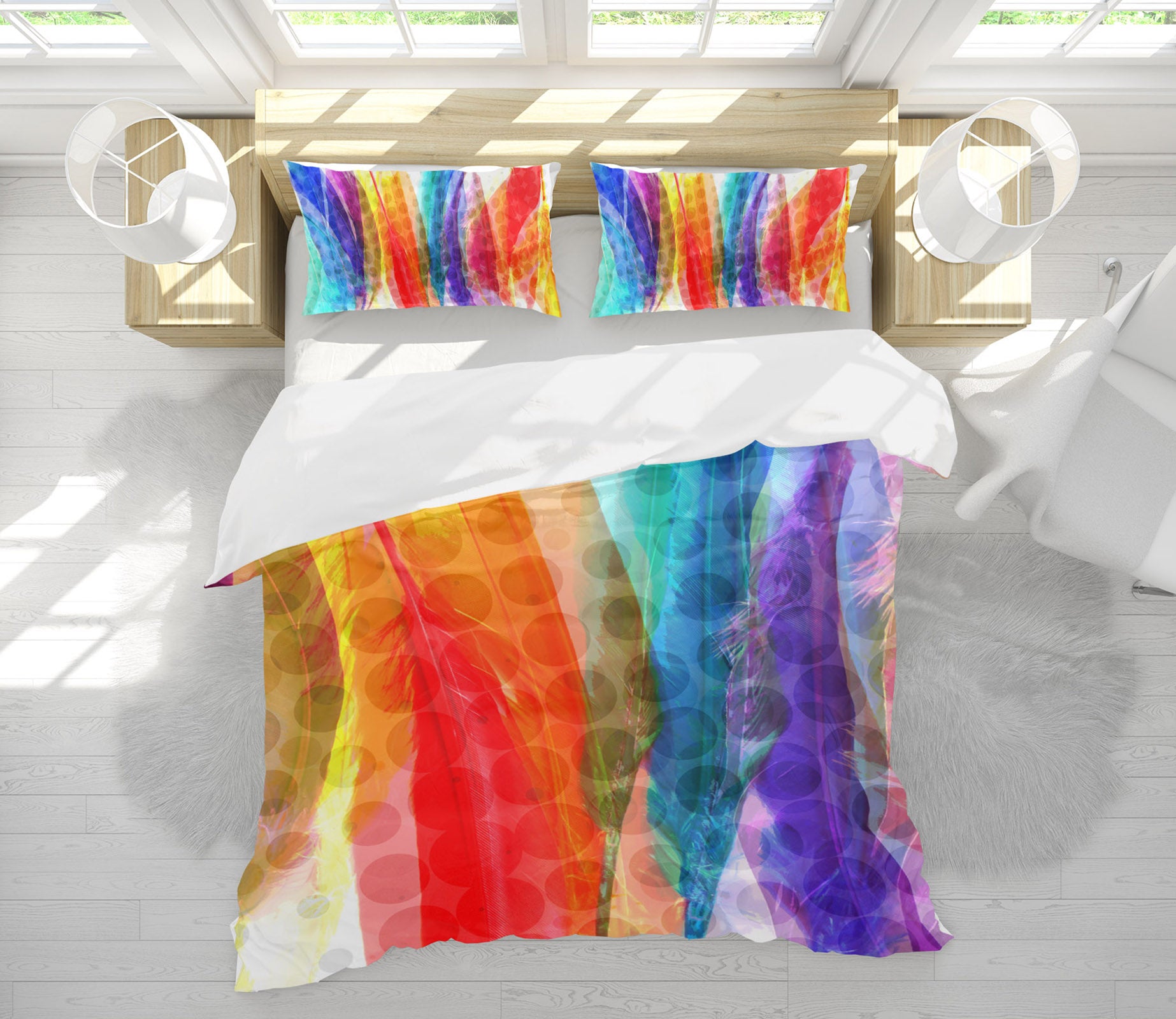 3D Dazzling Color 2005 Shandra Smith Bedding Bed Pillowcases Quilt
