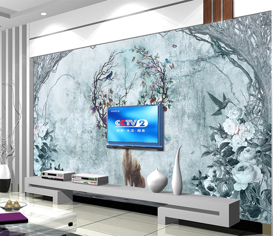3D Fruit Antler WG133 Wall Murals