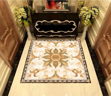 3D Colored Marble Floor WG982 Floor Mural Wallpaper AJ Wallpaper 2 