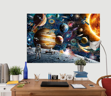 3D Color Planet 013 Adrian Chesterman Wall Sticker