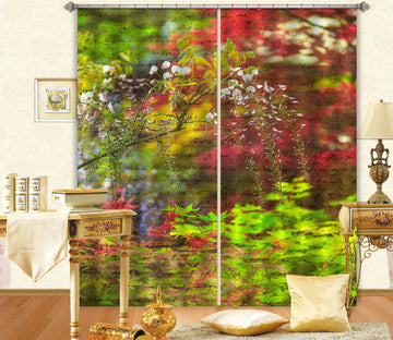 3D Spring Flower 009 Assaf Frank Curtain Curtains Drapes