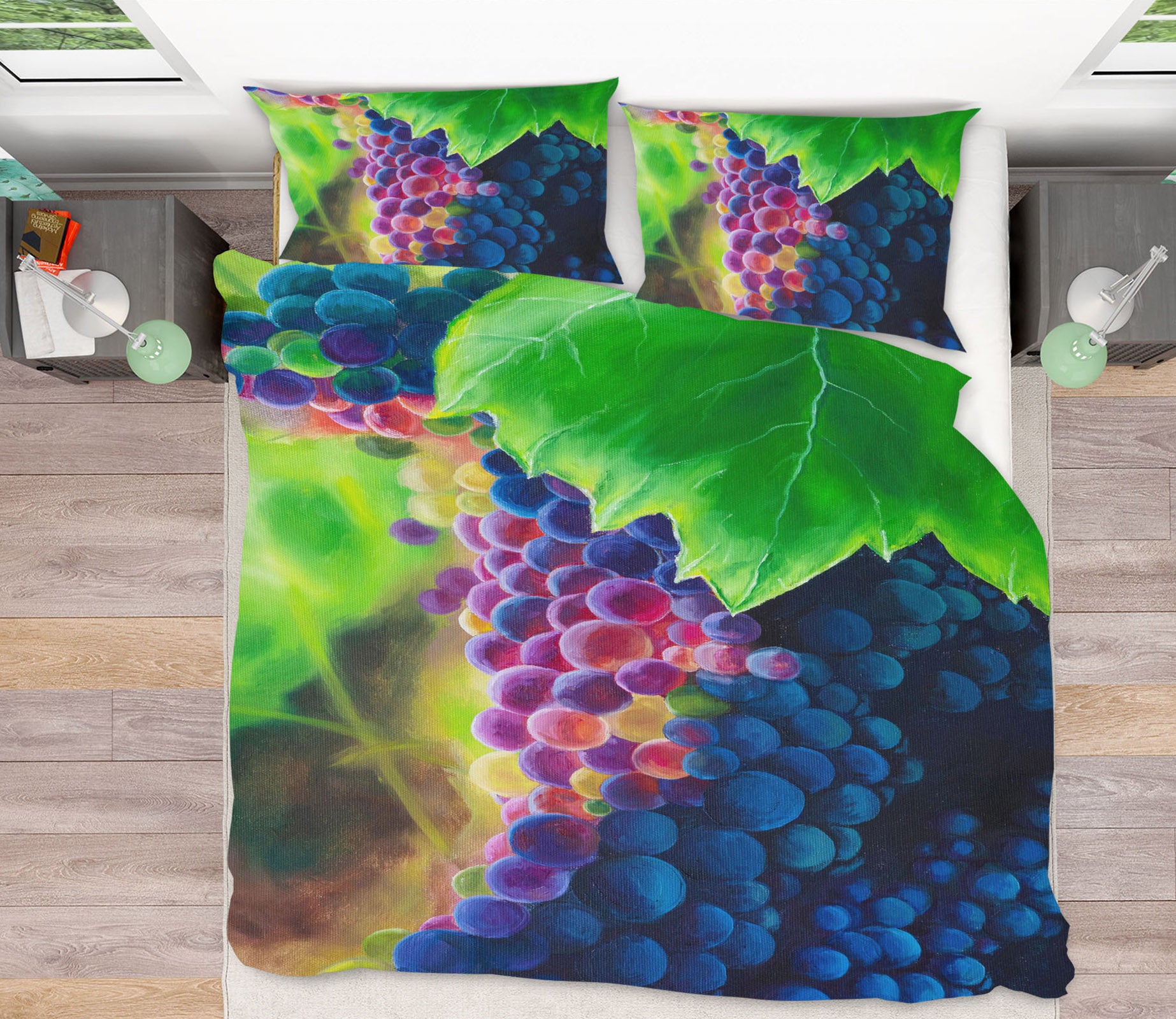 3D Grape 1780 Marina Zotova Bedding Bed Pillowcases Quilt