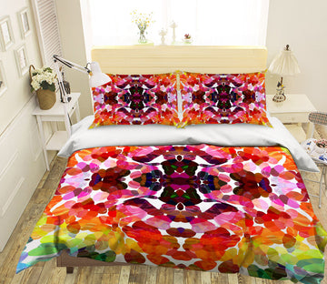 3D Colored Petals 2003 Shandra Smith Bedding Bed Pillowcases Quilt