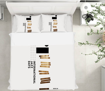 3D Golden Stripes 170 Boris Draschoff Bedding Bed Pillowcases Quilt