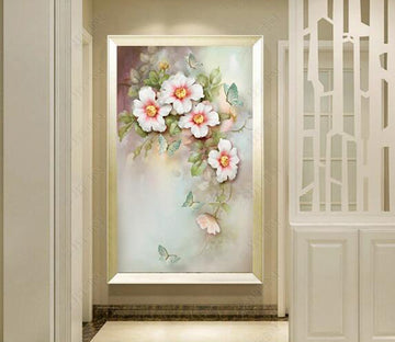 3D Flowers Bloom WC266 Wall Murals