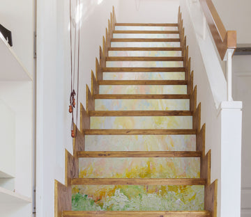 3D Yellow Paint Pattern 96130 Allan P. Friedlander Stair Risers