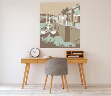 3D Padstow  015 Steve Read Wall Sticker