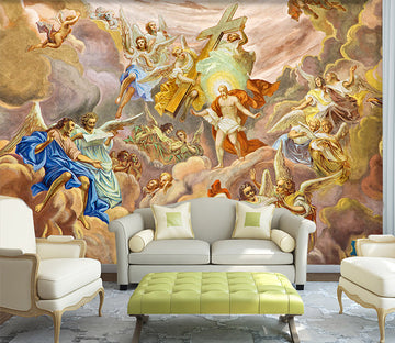 3D Ancient Gods 1541 Wall Murals