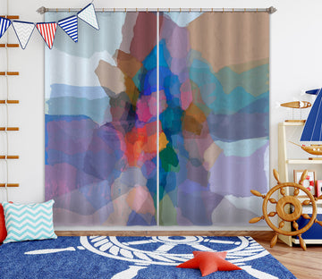 3D Color Pattern 204 Michael Tienhaara Curtain Curtains Drapes