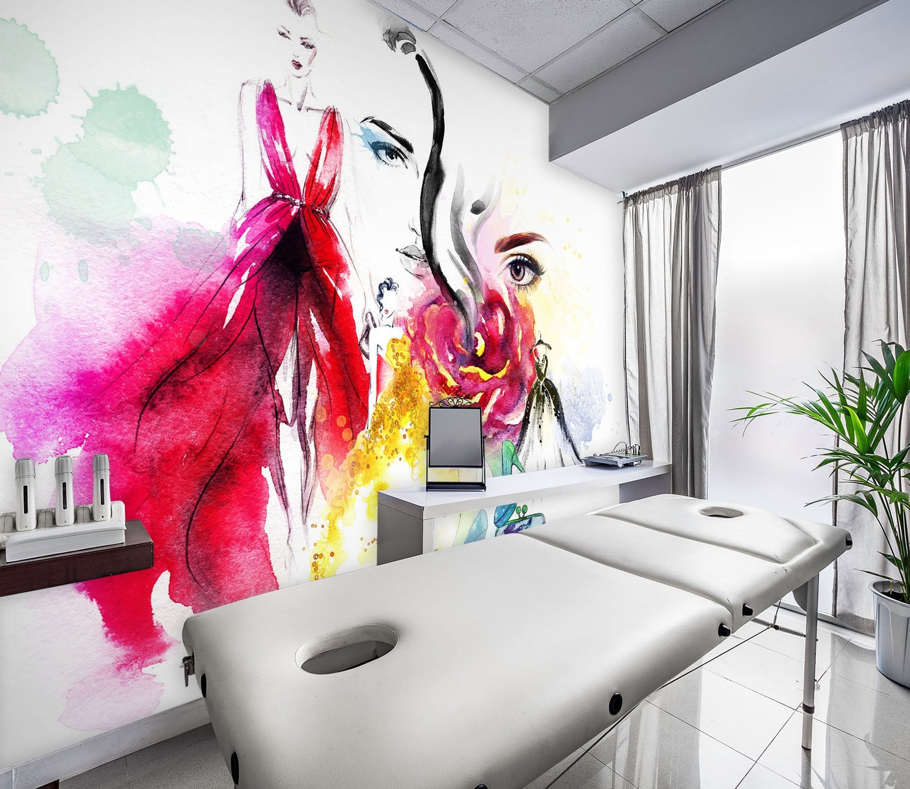 3D Beauty Flower 58 Wall Murals Wallpaper AJ Wallpaper 2 