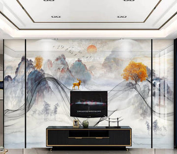 3D landscape Painting 106 Wall Murals