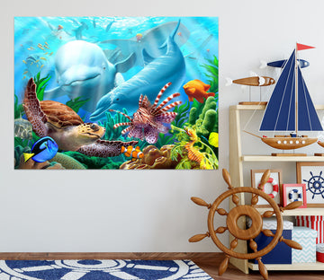 3D Seavilians 011 Jerry LoFaro Wall Sticker