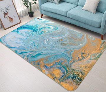 3D Quicksand Rotation Pattern 52 Non Slip Rug Mat Mat AJ Creativity Home 