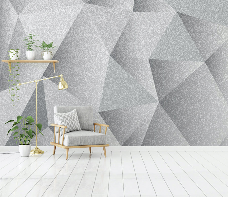3D Gray Bump WG093 Wall Murals