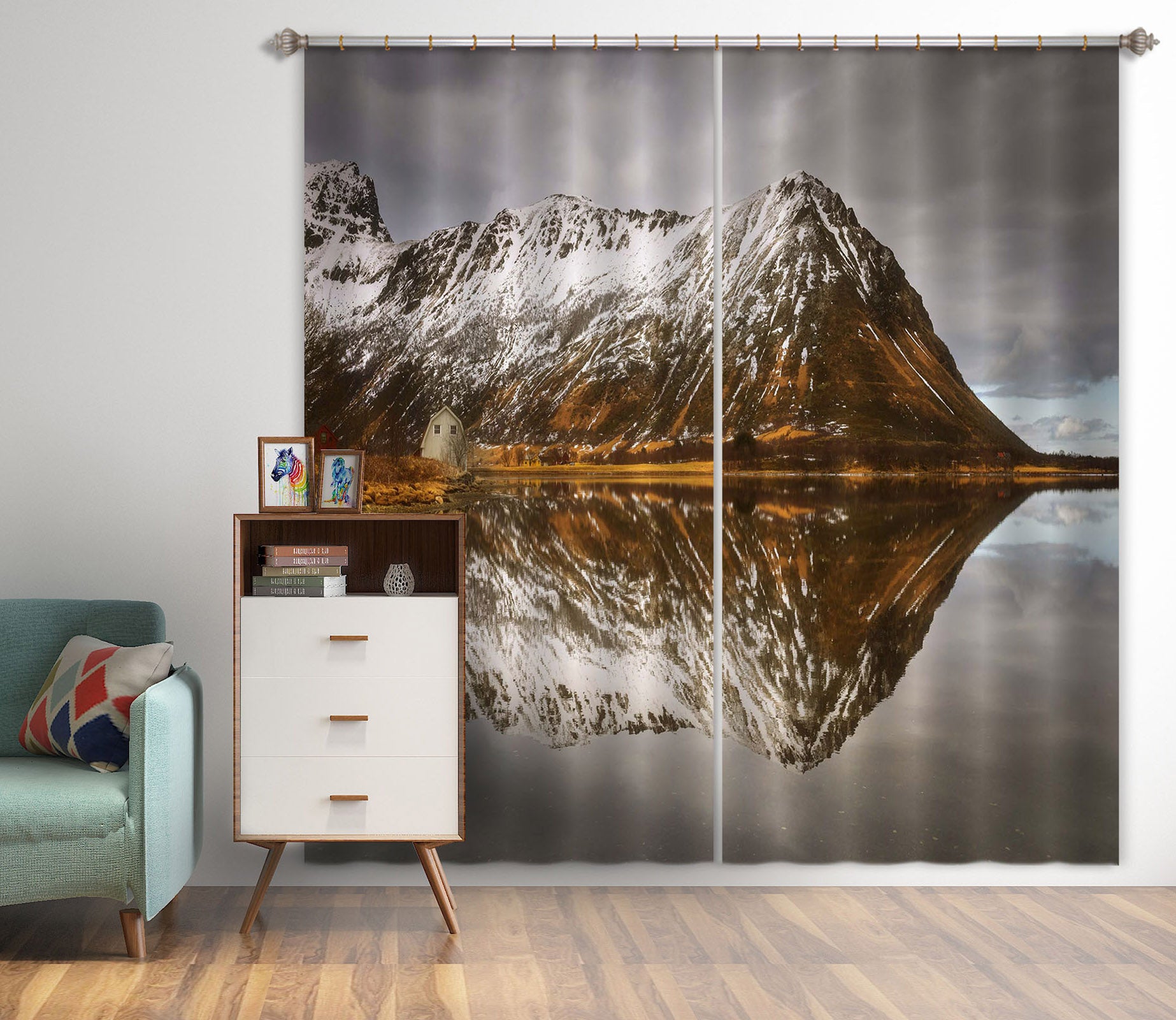 3D Moving Wave 152 Marco Carmassi Curtain Curtains Drapes