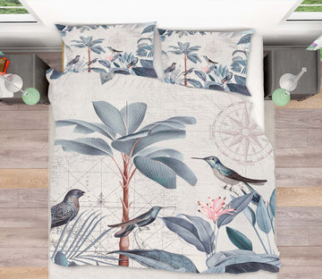 3D Birds Playing 122 Andrea haase Bedding Bed Pillowcases Quilt