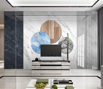 3D Circular Pattern 336 Wall Murals