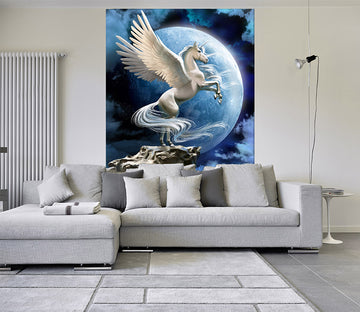 3D Wing Horse 1616 Wall Murals