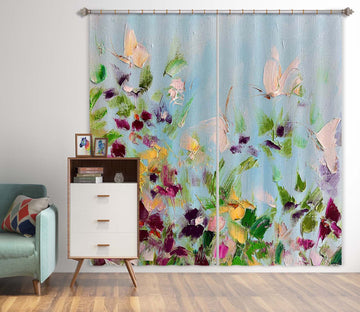 3D Butterfly Garden 2401 Skromova Marina Curtain Curtains Drapes