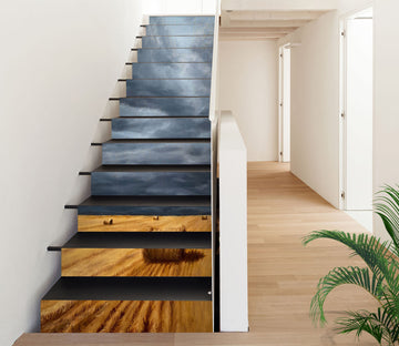 3D Sky Haystack 8802 Marina Zotova Stair Risers