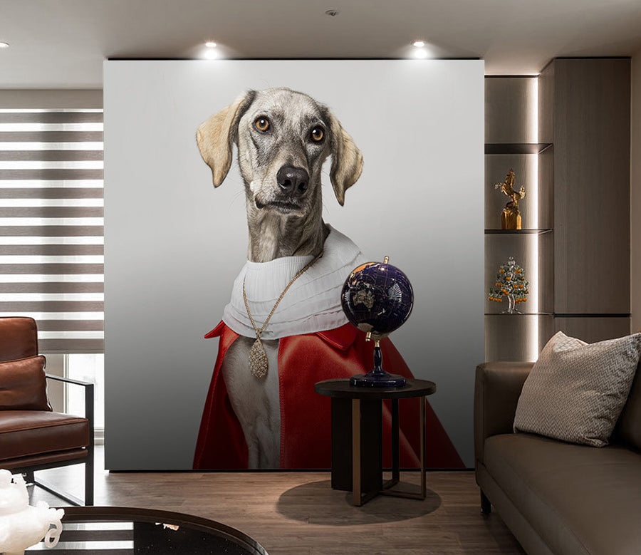 3D Dog Photo WG027 Wall Murals