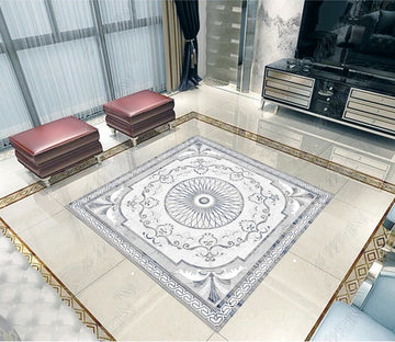 3D Gray Pattern WG016 Floor Mural Wallpaper AJ Wallpaper 2 