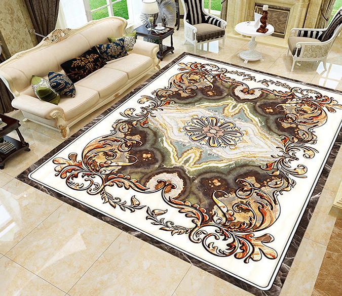 3D Religious Pattern WG206 Floor Mural Wallpaper AJ Wallpaper 2 