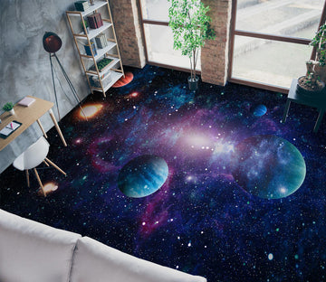 3D Psychedelic Universe 104 Floor Mural  Wallpaper Murals Rug & Mat Print Epoxy waterproof bath floor