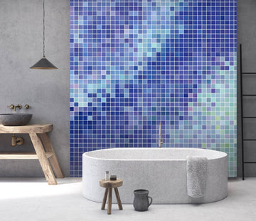 3D Purple Mosaic 033 Marble Tile Texture Wallpaper AJ Wallpaper 2 
