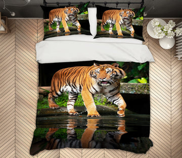 3D Tiger 72017 Bed Pillowcases Quilt