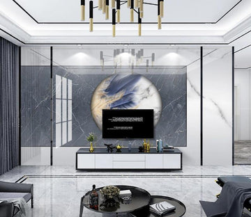 3D Round Doodle 347 Wall Murals