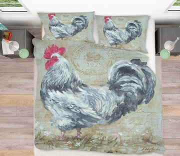 3D Rooster 2036 Debi Coules Bedding Bed Pillowcases Quilt