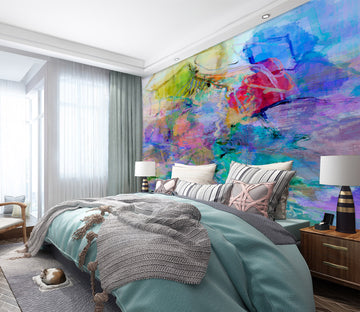 3D Painted Pattern 1522 Michael Tienhaara Wall Mural Wall Murals