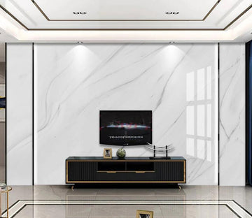 3D Scattered White 720 Wall Murals