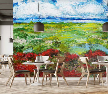 3D Red Berries 114 Allan P. Friedlander Wall Mural Wall Murals