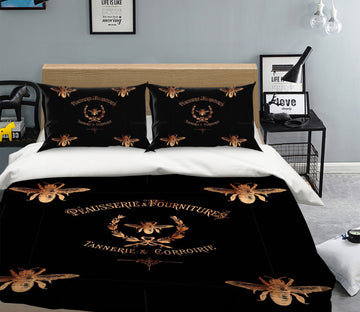 3D Bee Insect 141 Uta Naumann Bedding Bed Pillowcases Quilt