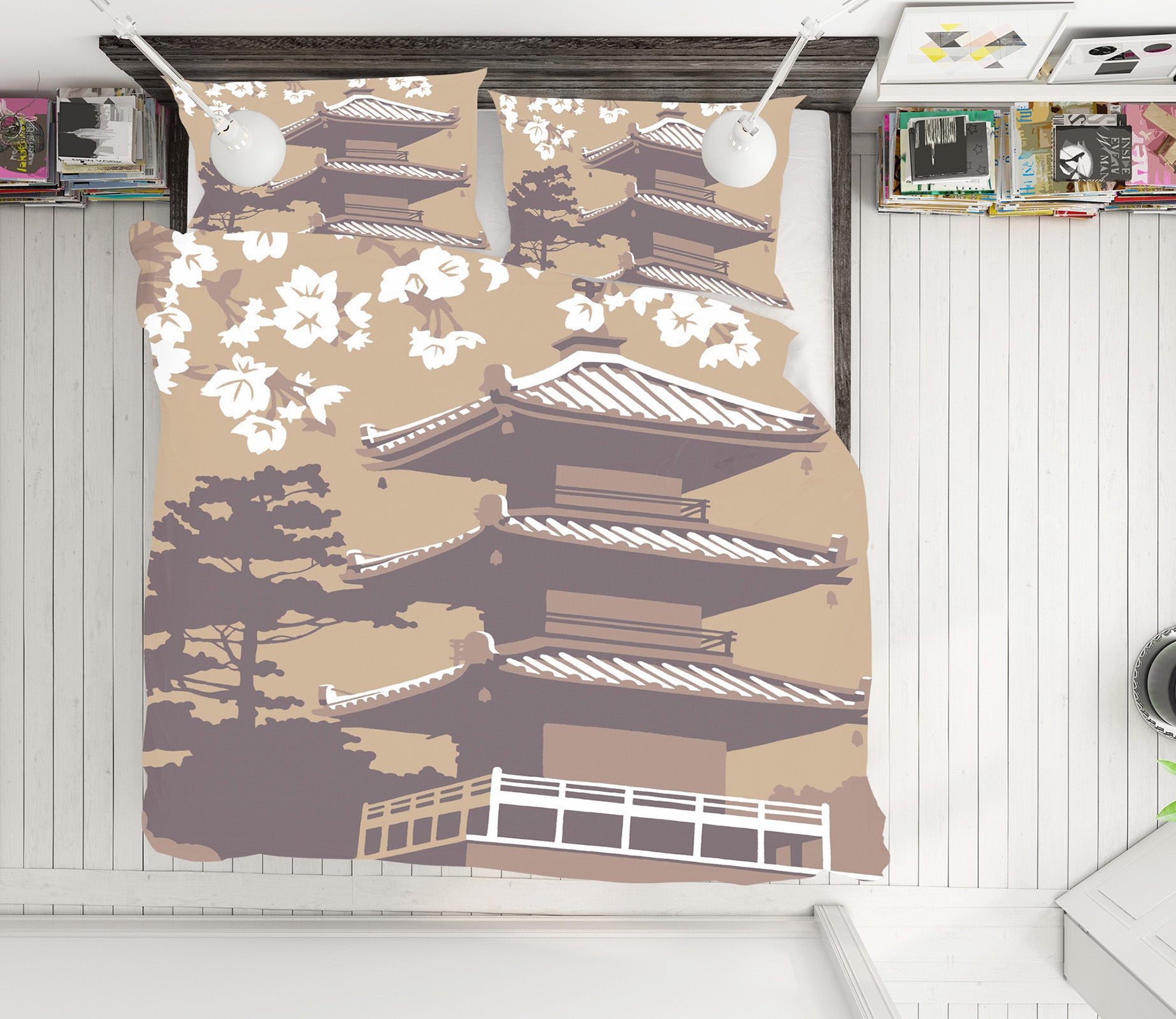 3D Japan 2020 Steve Read Bedding Bed Pillowcases Quilt