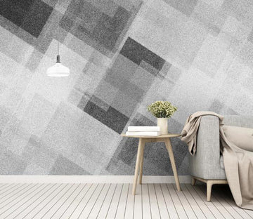 3D Three-color Square 419 Wall Murals