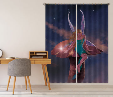 3D A Fairy's Wish 003 Vincent Hie Curtain Curtains Drapes Wallpaper AJ Wallpaper 