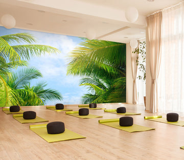 3D Coconut Tree 273 Wall Murals