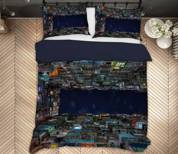 3D Tall Building 2122 Marco Carmassi Bedding Bed Pillowcases Quilt