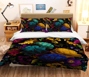 3D Color Flower 106 Uta Naumann Bedding Bed Pillowcases Quilt