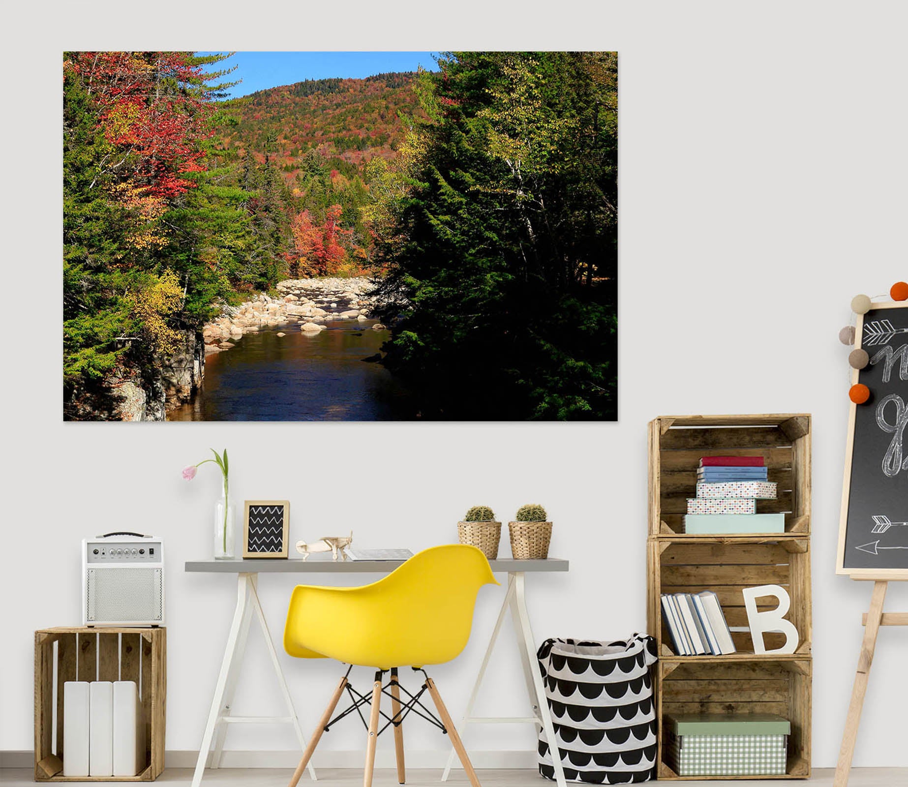 3D River Bend 62125 Kathy Barefield Wall Sticker
