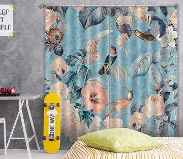 3D Flowers Home 062 Andrea haase Curtain Curtains Drapes