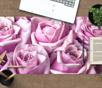 3D Purple Rose 123111 Assaf Frank Desk Mat