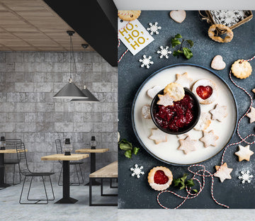 3D Freshly Baked Cookies 868 Wall Murals
