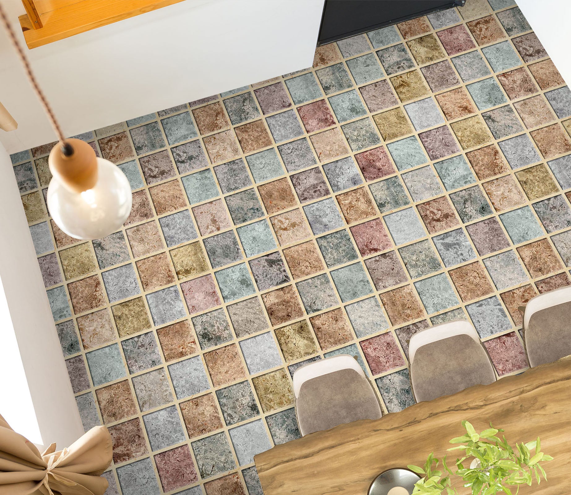 3D Artistic And Elegant Colors 953 Floor Mural  Wallpaper Murals Rug & Mat Print Epoxy waterproof bath floor