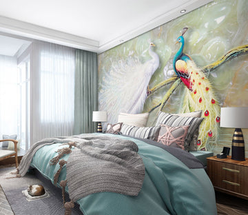 3D Beautiful Peacock 1621 Wall Murals Wallpaper AJ Wallpaper 2 