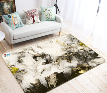3D Abstract Ink Texture 29 Non Slip Rug Mat Mat AJ Creativity Home 