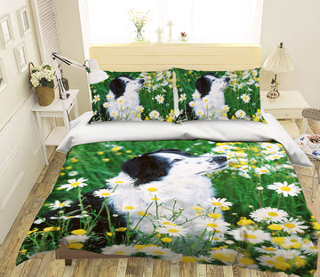 3D Fresh Chrysanthemum 1901 Bed Pillowcases Quilt